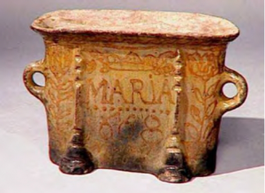 Bac à chandelle appelé aussi abysme ou abime A Fosses : découverte d'un abysme à chandelles datant du XIIIè siècle