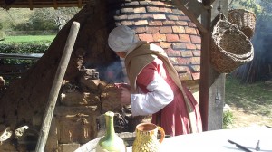 Medieval ceramics firing La Poterie des Grands Bois